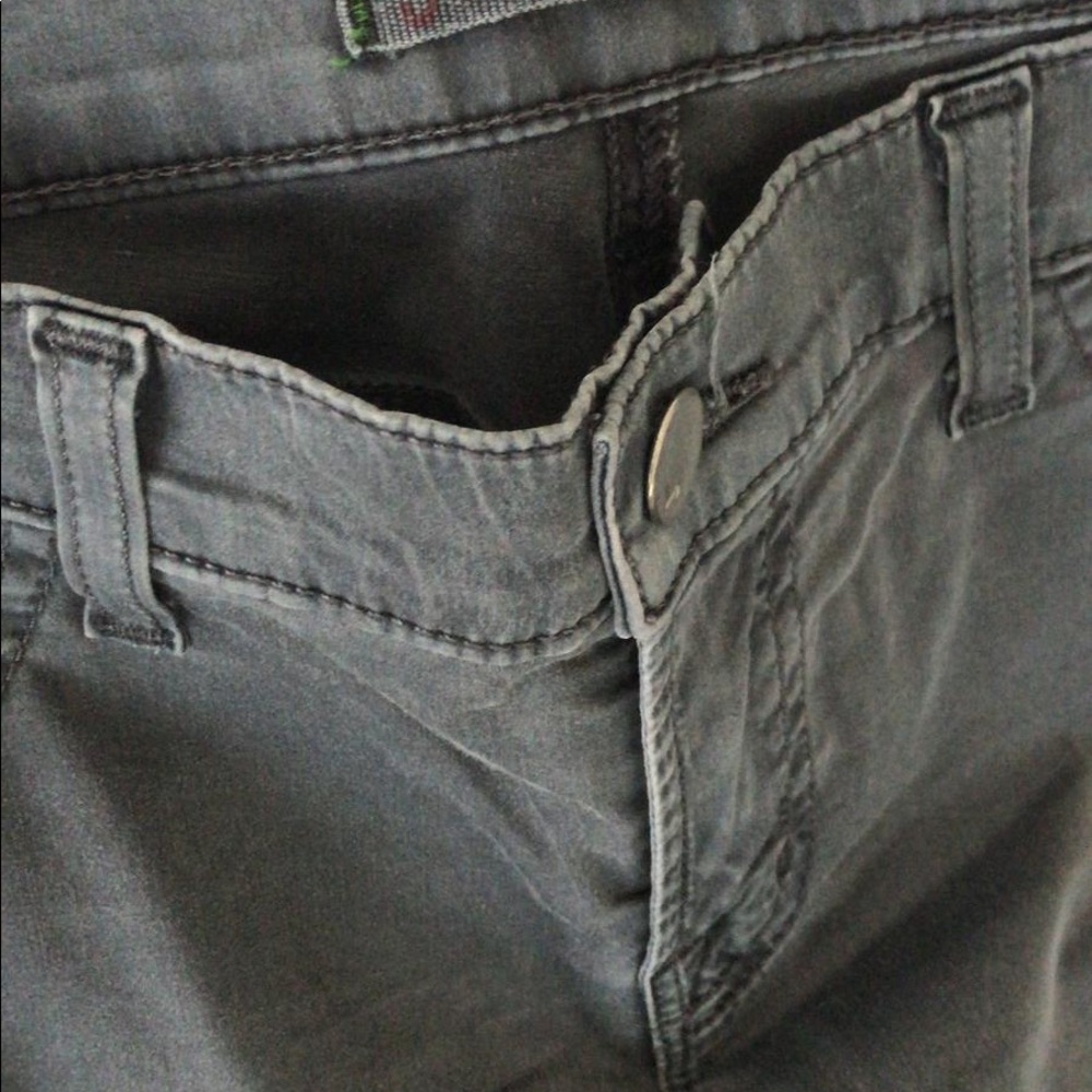 Gray jeans
